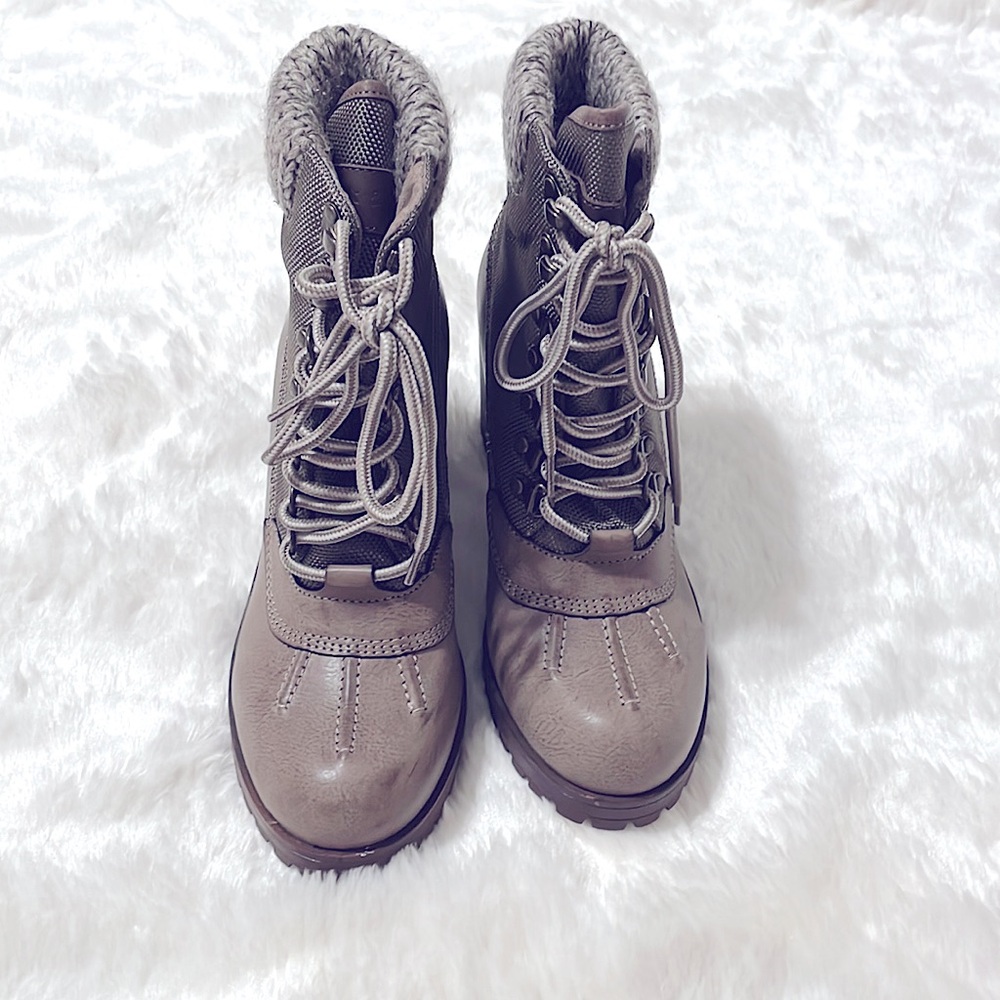 Brand New Rock And Candy Lace-Up Boots